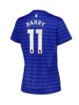 Zenske Futbalové oblečenie Everton Thierno Barry #11 2025-26 Krátky Rukáv - Domáci